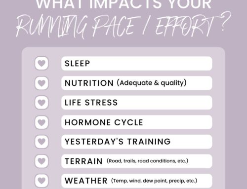 What Impacts Your Running Pace/Effort?
