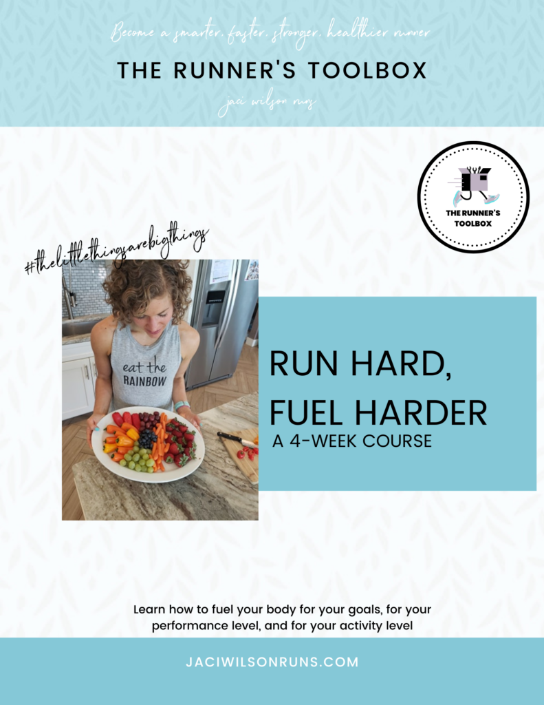 Nutrition for runners